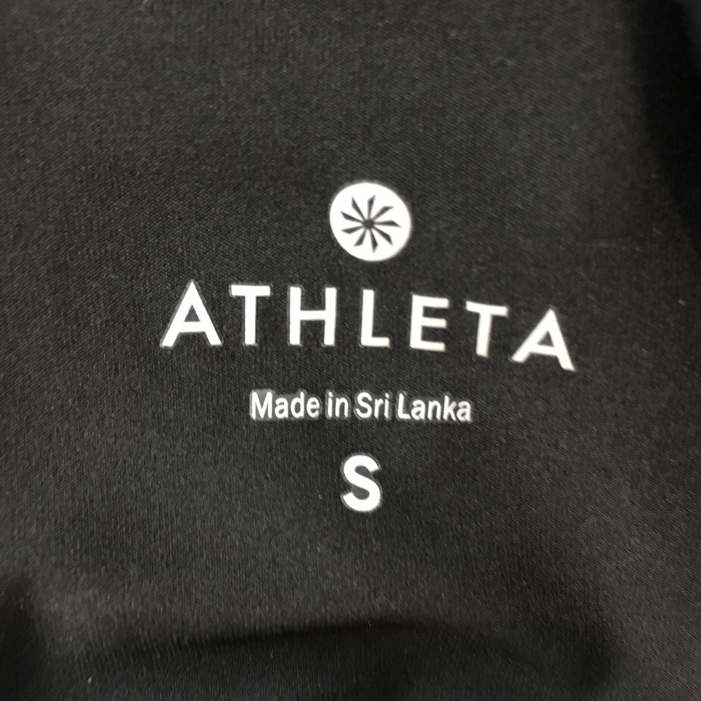 Athleta Black Stealth Racerback Tank Size S - Picture 4 of 8